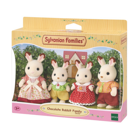 Sylvanian Families - Chocolate Rabbit Family
