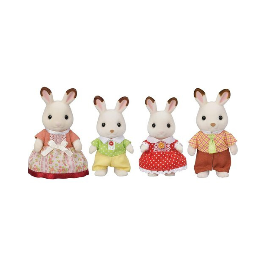Sylvanian Families - Chocolate Rabbit Family
