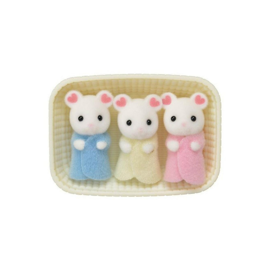 Sylvanian Families - Marshmallow Mouse Triplets