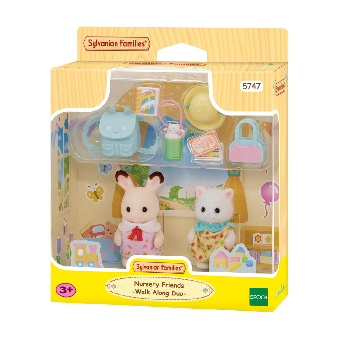 Sylvanian Families - Nursery Friends - Walk Along Duo