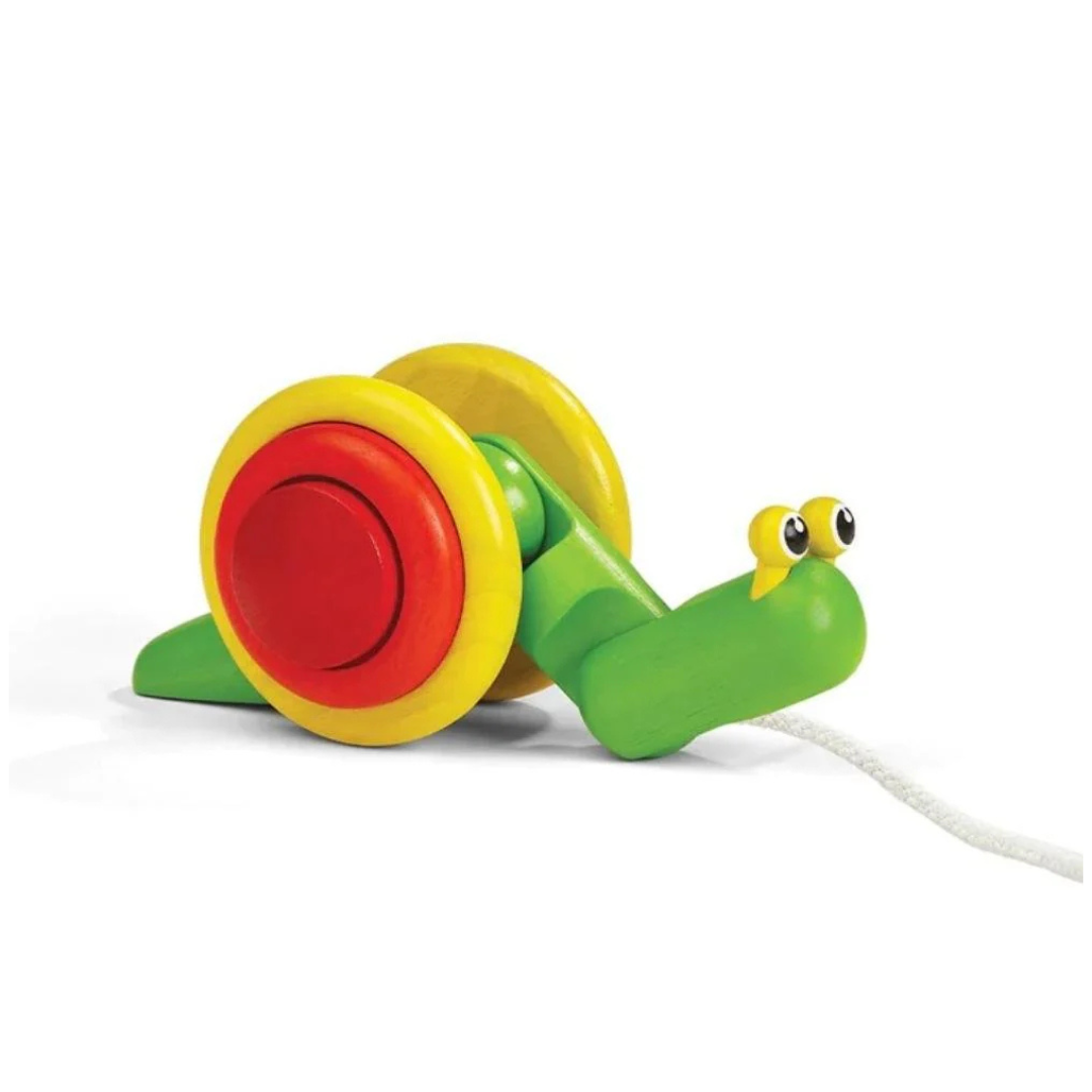 Plan Toys - Pull Along Snail