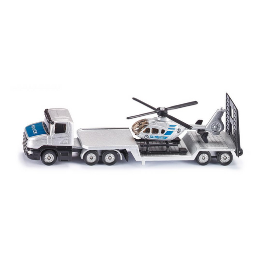 Siku Low Loader with Helicopter