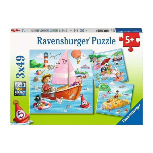 Ravensburger Fun On The Water Puzzle 3x49pc