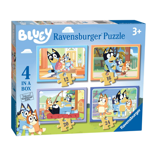 Ravensburger Bluey Let's Do This Puzzle 12, 16, 20 and 24pc
