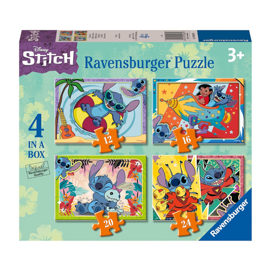Ravensburger Disney Stitch Puzzle 12, 16, 20 and 24pc