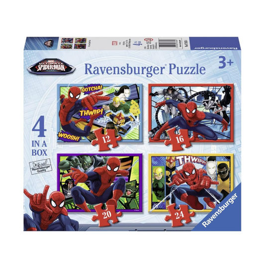 Ravensburger Marvel Ultimate Spider-Man Puzzle 12, 16, 20 and 24pc