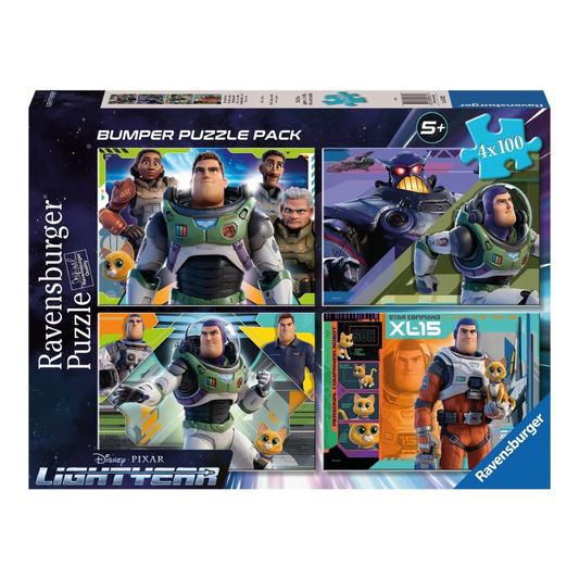 Ravensburger Disney Pixar: Buzz Lightyear Bumper Puzzle 4 x 100pc