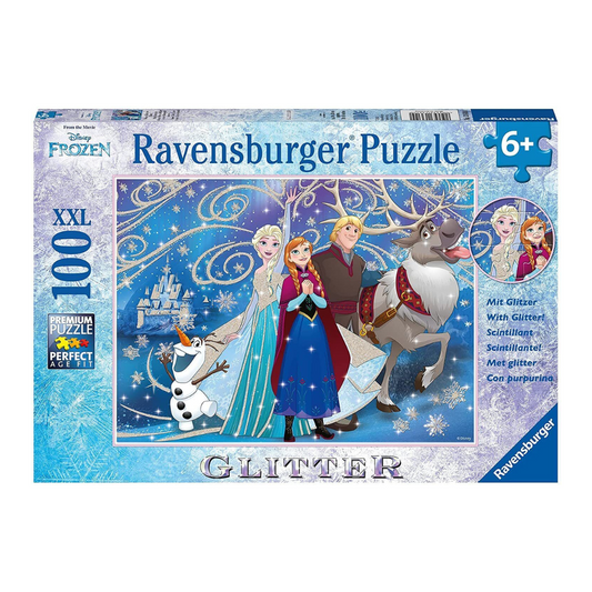 Ravensburger Disney Frozen: Glittery Snow Puzzle 100pc