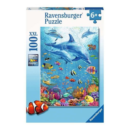 Ravensburger Pod of Dolphins Puzzle 100pc