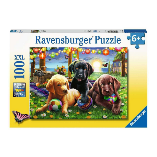 Ravensburger Puppy Picnic Puzzle 100pc