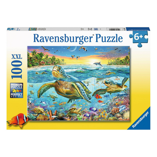 Ravensburger Swim With Sea Turtles Puzzle 100pc