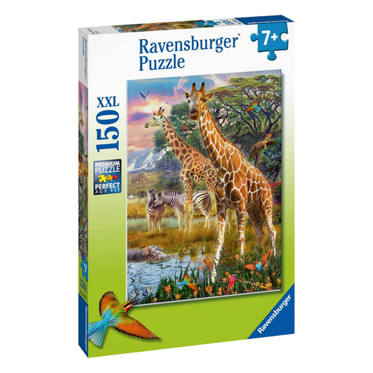 Ravensburger Giraffes In Africa Puzzle 100pc