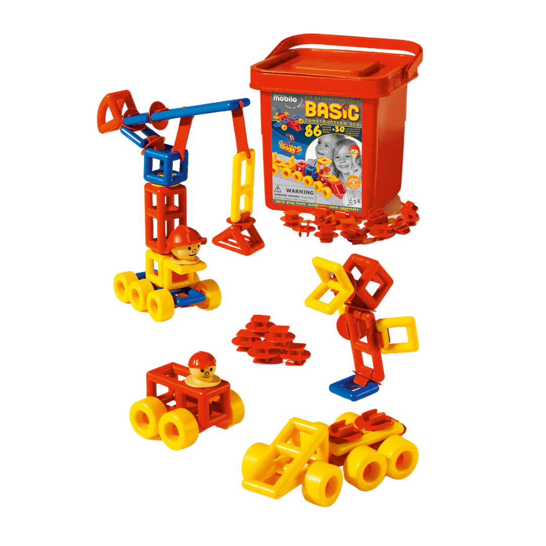 Mobilo Basic Group Mobilo - Basic Bucket – K and K Creative Toys