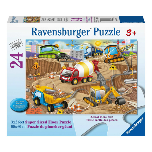 Ravensburger Construction Fun Giant Floor Puzzle 24pc