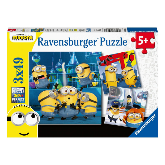 Ravensburger Minions 2 Puzzle 3 x 49pc