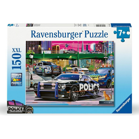 Ravensburger Police On Patrol Puzzle 150pc