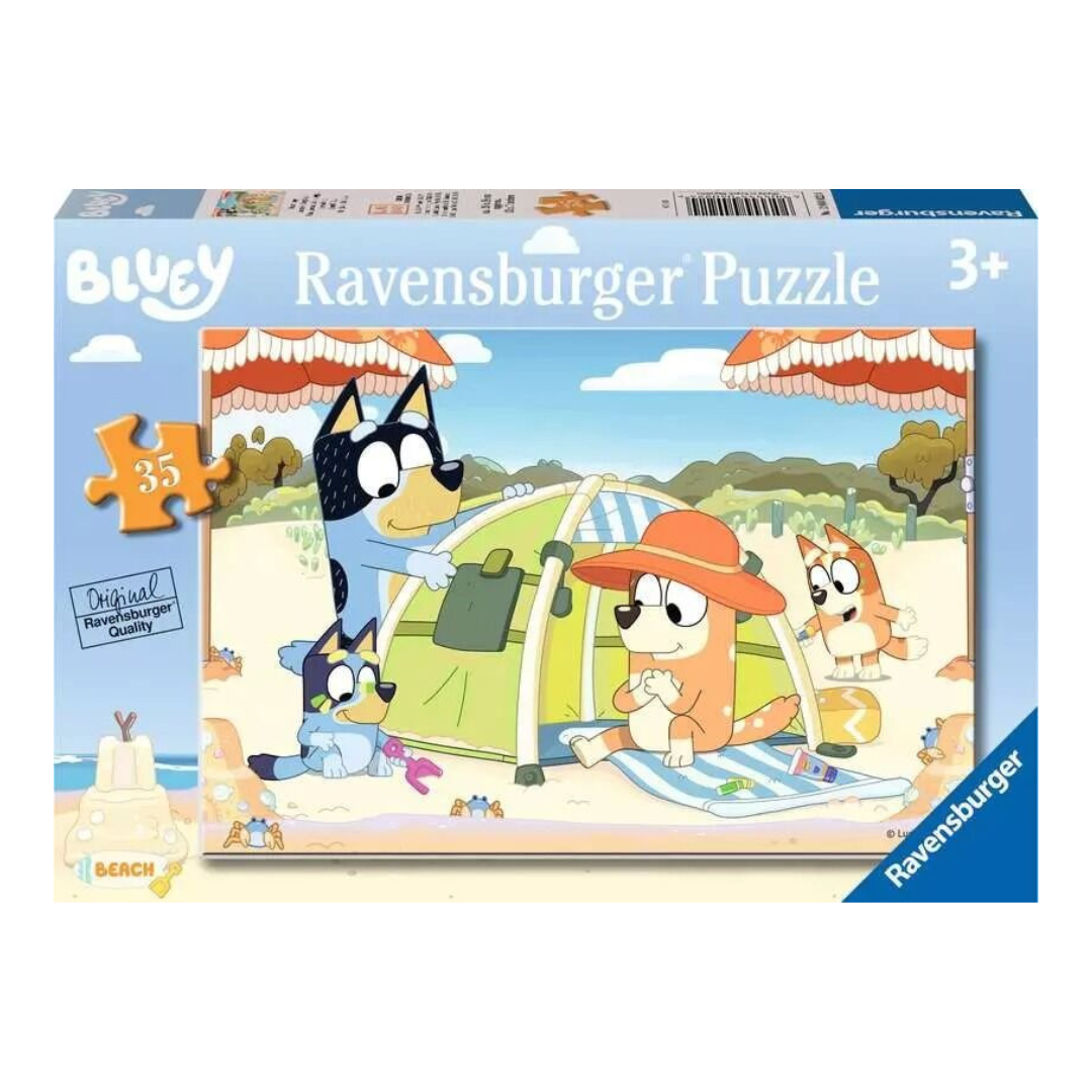 Ravensburger Bluey Beach Day! Puzzle 35pc