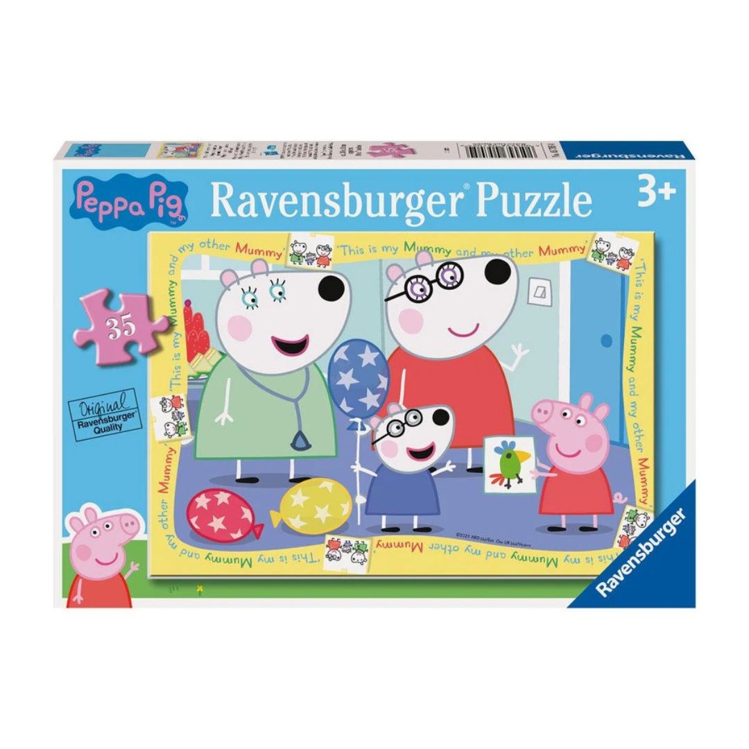 Ravensburger Peppa Pig Is Back Puzzle 35pc