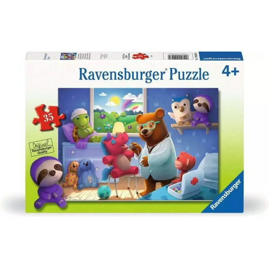 Ravensburger Stuffed Animal Hospital Puzzle 35pc