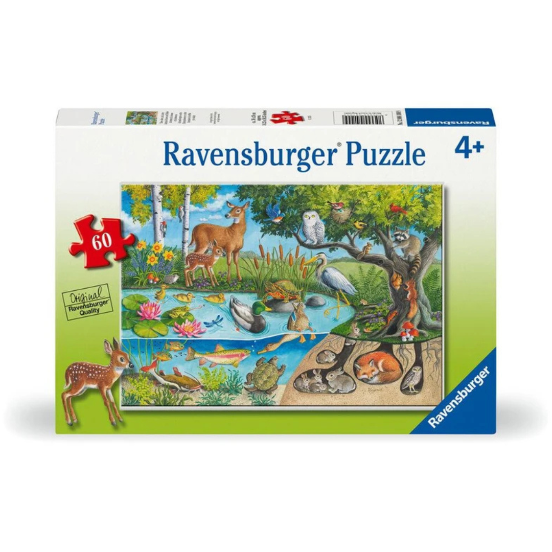Ravensburger Animals Above and Below Puzzle 60pc