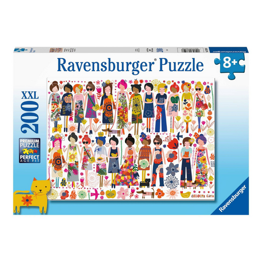 Ravensburger Flowers and Friends Puzzle 200pc