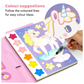 Tiger Tribe Paint a Picture Set - Unicorn Skies