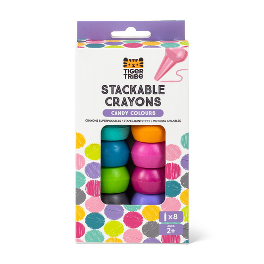 Tiger Tribe - Stackable Crayons | Candy Colours