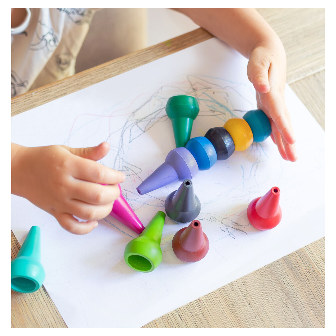 Tiger Tribe - Stackable Crayons | Candy Colours