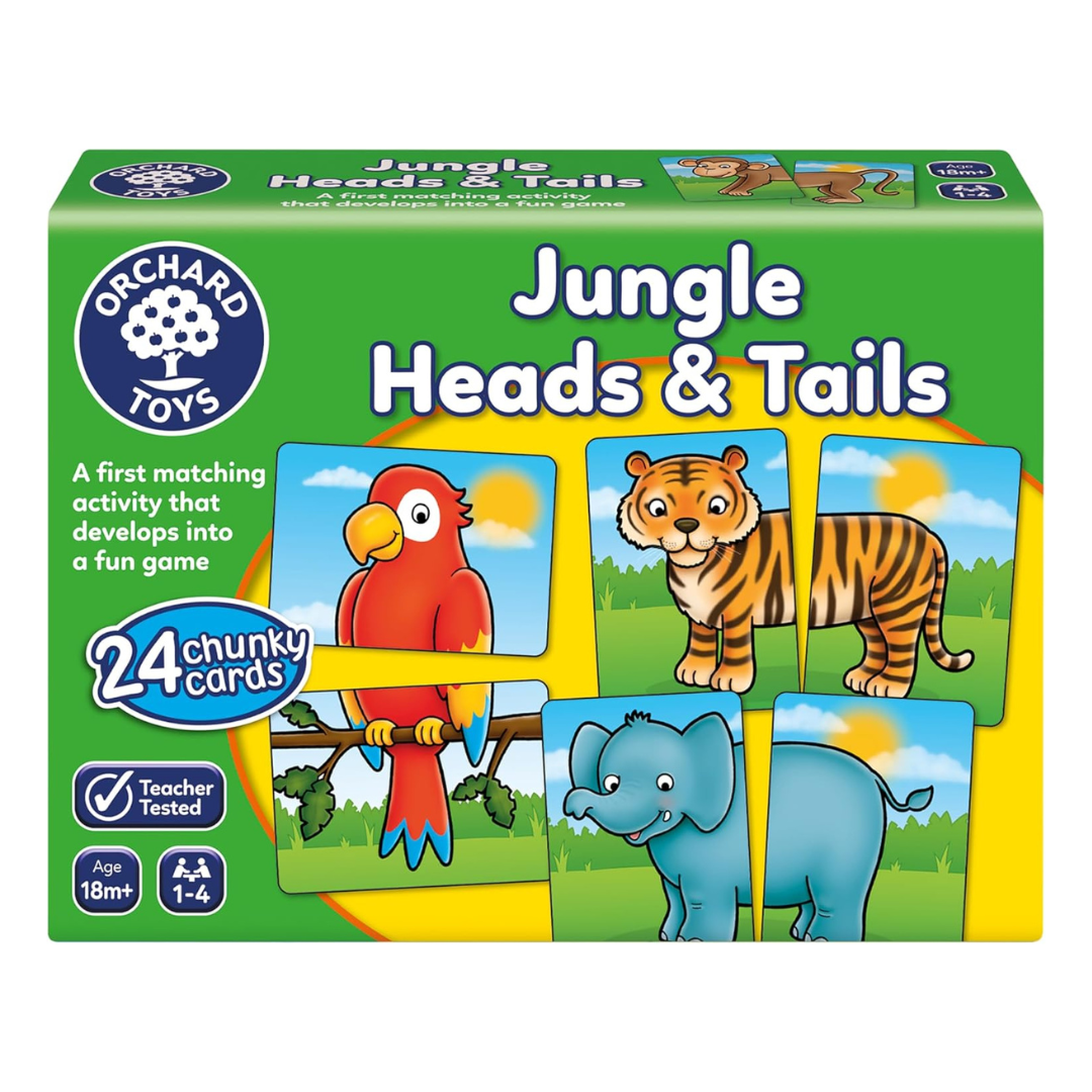 Orchard Toys Jungle Heads & Tails Game