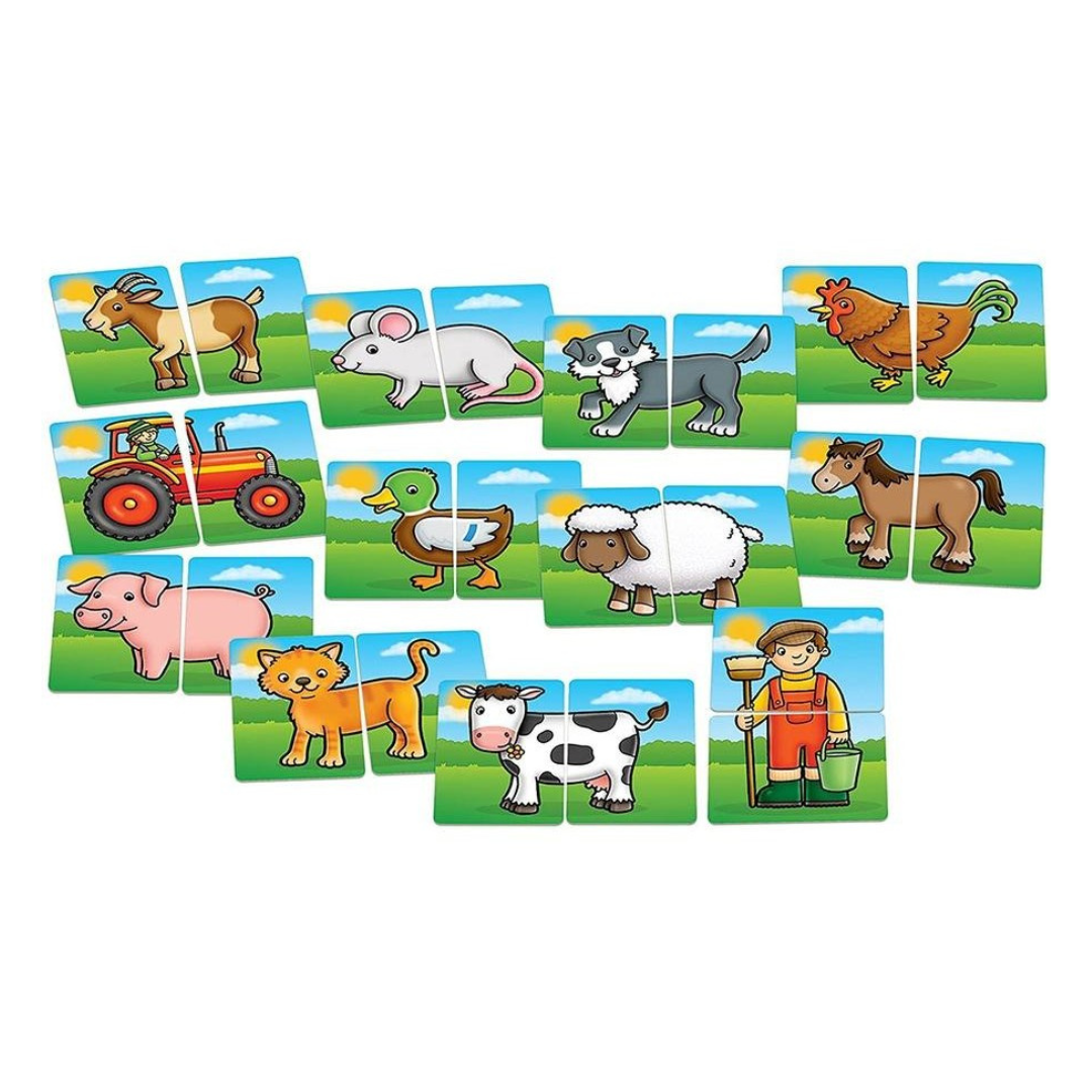 Orchard Toys Farmyard Heads & Tails Game