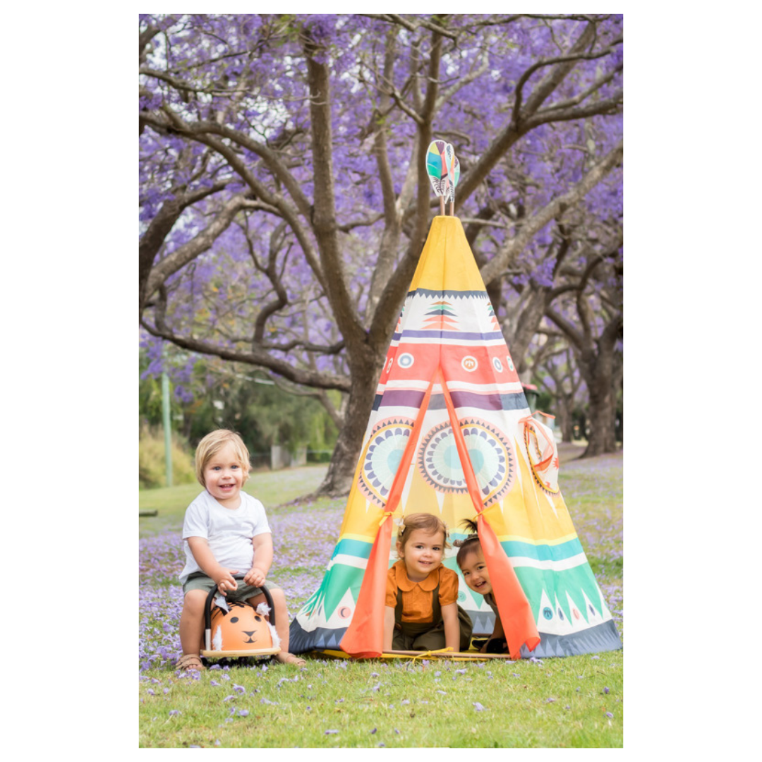 djeco play tent Djeco Play Tent Teepee – K and K Creative Toys