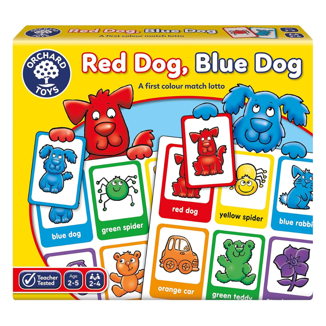 Orchard Toys Red Dog Blue Dog Game