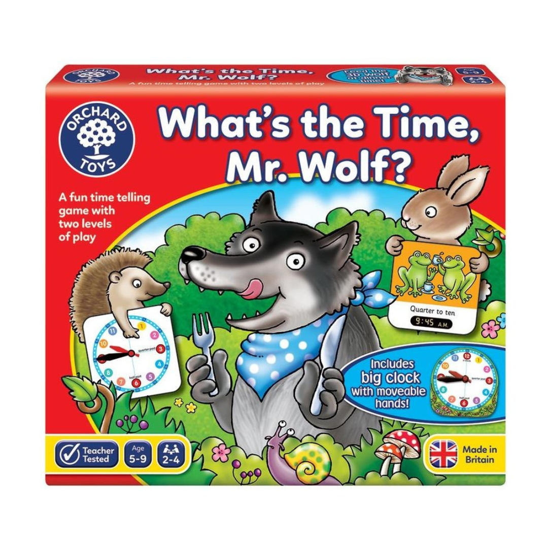 Orchard Toys What's the Time Mr Wolf? Game