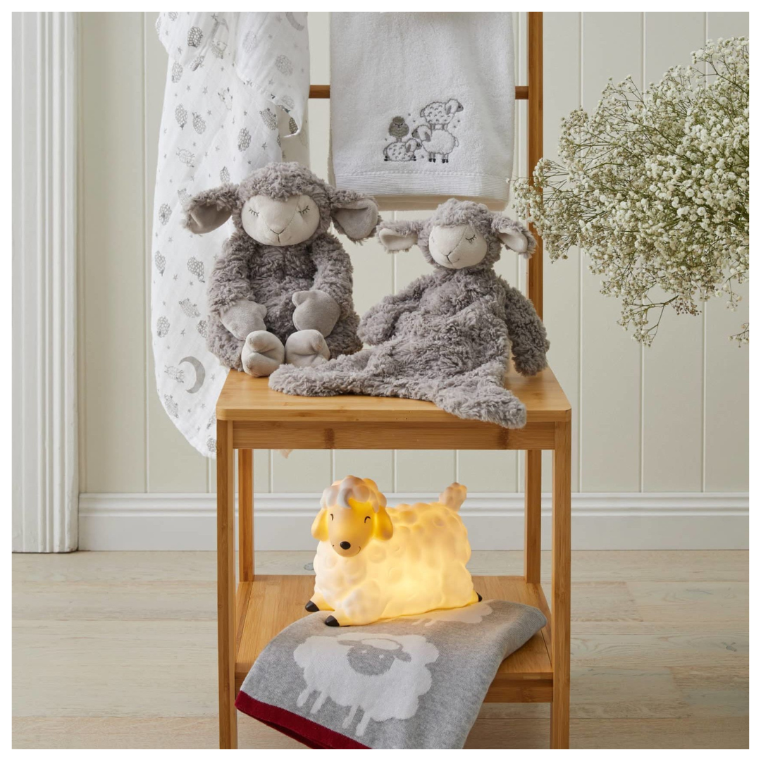 Jiggle & Giggle - Sheep Plush Comforter
