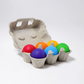 Grimm's Wooden Balls Large Rainbow Set of 6