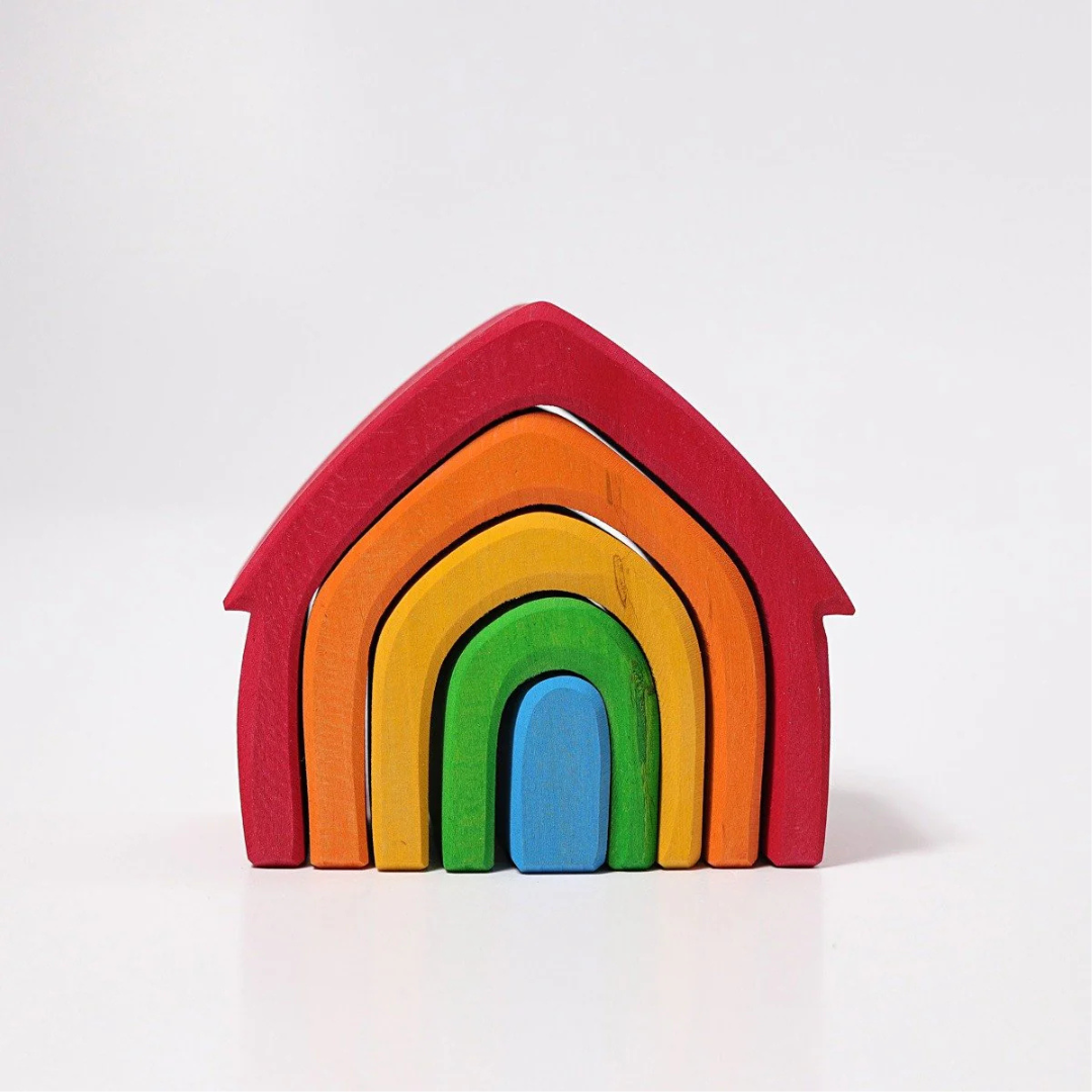 Grimm's Stacking House - Rainbow