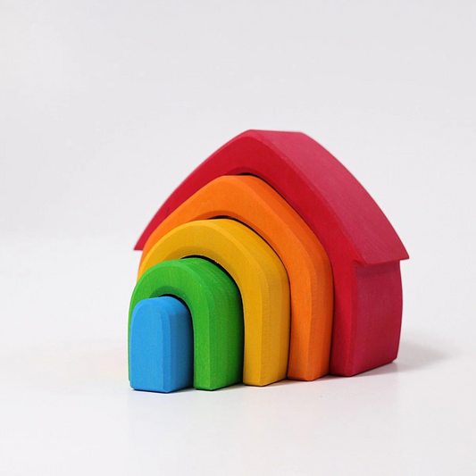 Grimm's Stacking House - Rainbow