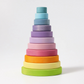 Grimm's Large Stacking Conical Tower - Pastel