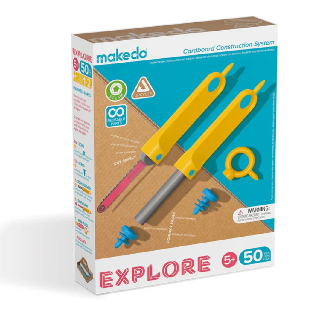 Makedo Explore Kit - Cardboard Construction