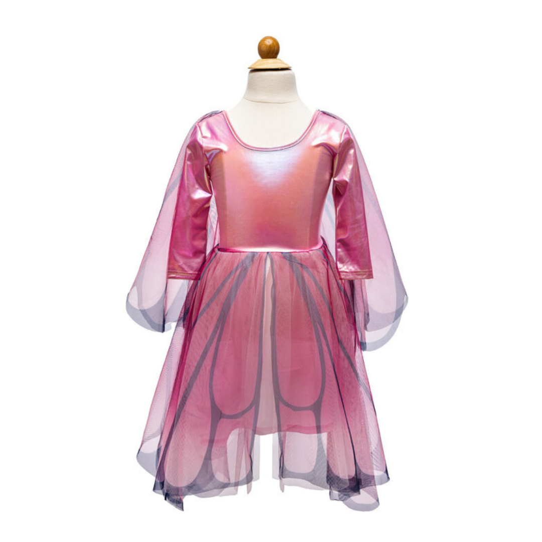 Great Pretenders - Pink Butterfly Twirl Dress with Wings