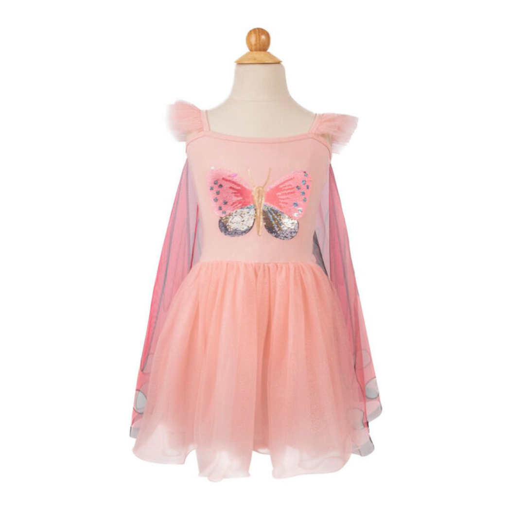 Great Pretenders - Sequins Secret Butterfly Twirl Dress with Wings
