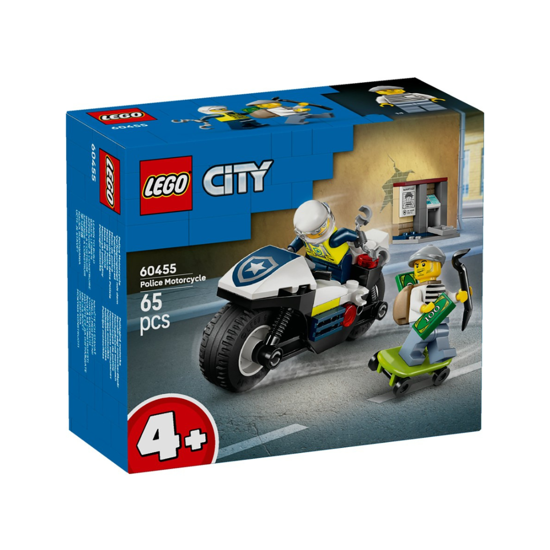 LEGO City Police Motorcycle Chase 60455