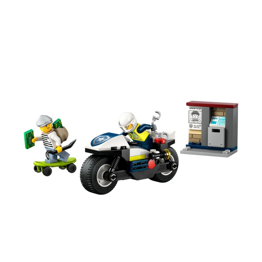 LEGO City Police Motorcycle Chase 60455