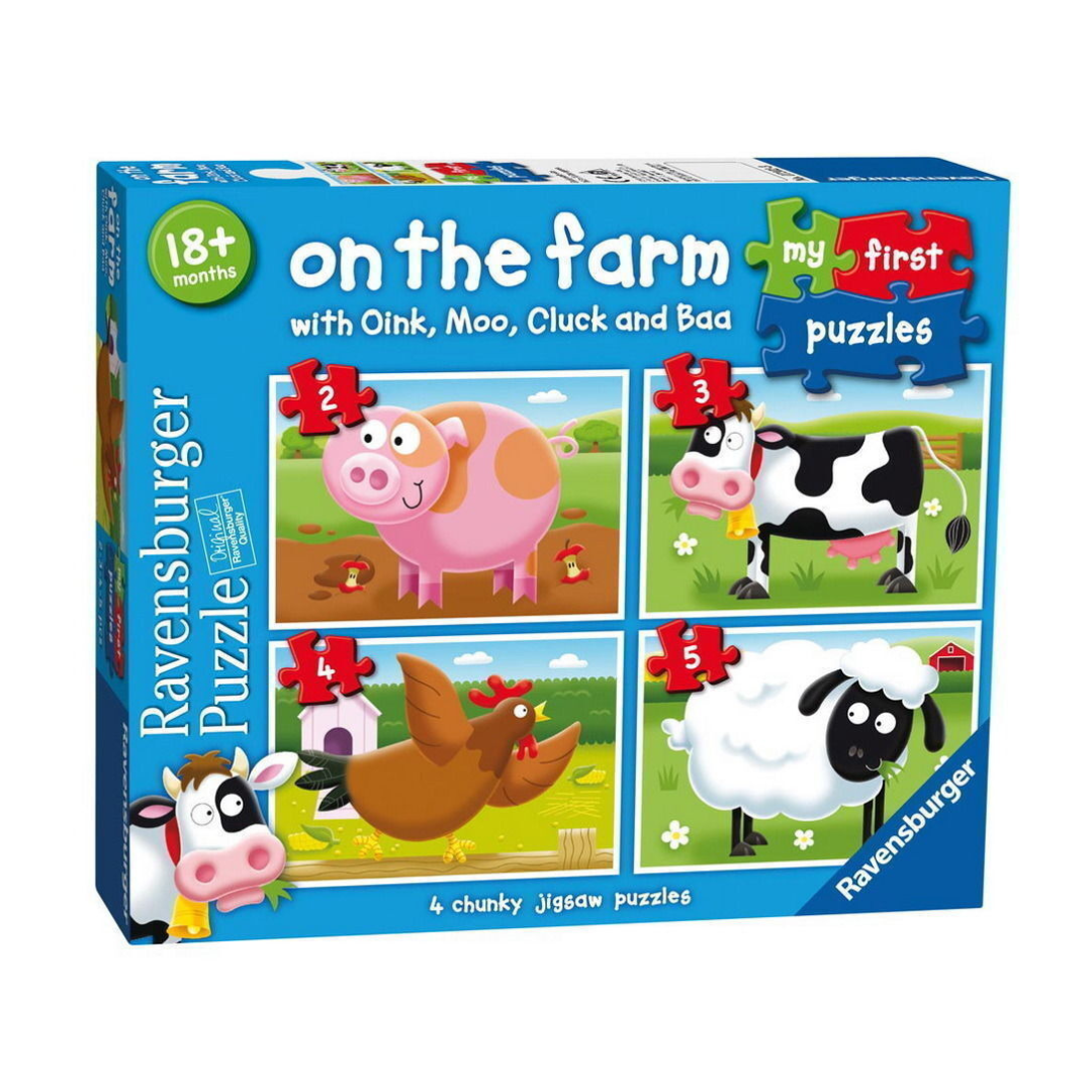 Ravensburger On The Farm My First Puzzle