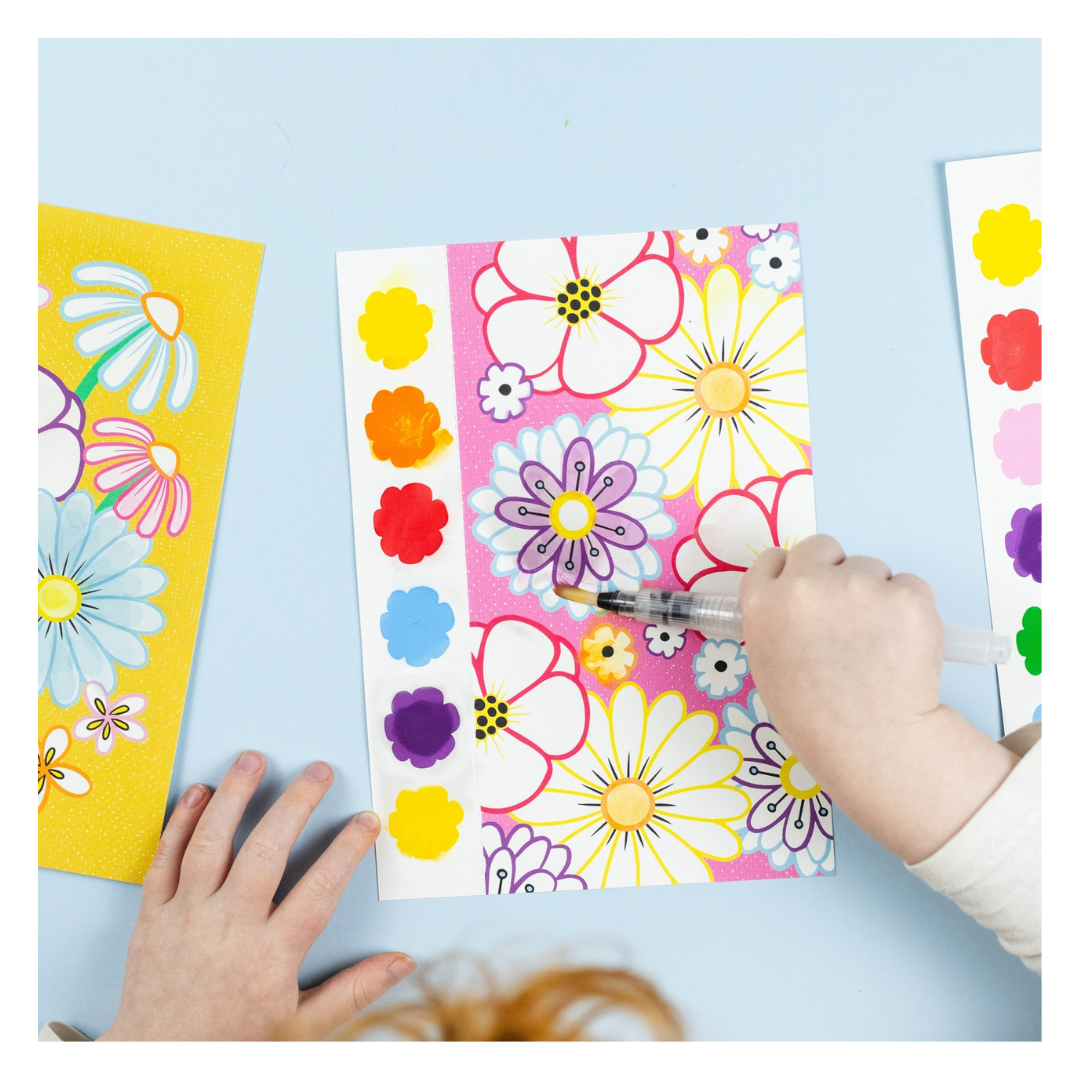 Tiger Tribe Paint a Picture Set - Butterflies & Flowers