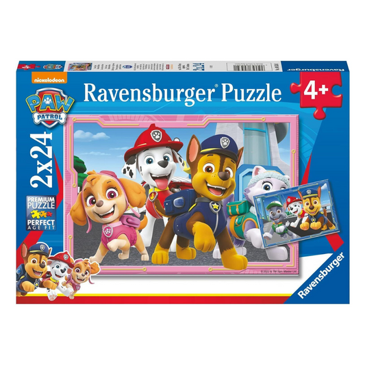 Ravensburger Paw Patrol Little Dogs Big Heroes Puzzle 2 x 24pc