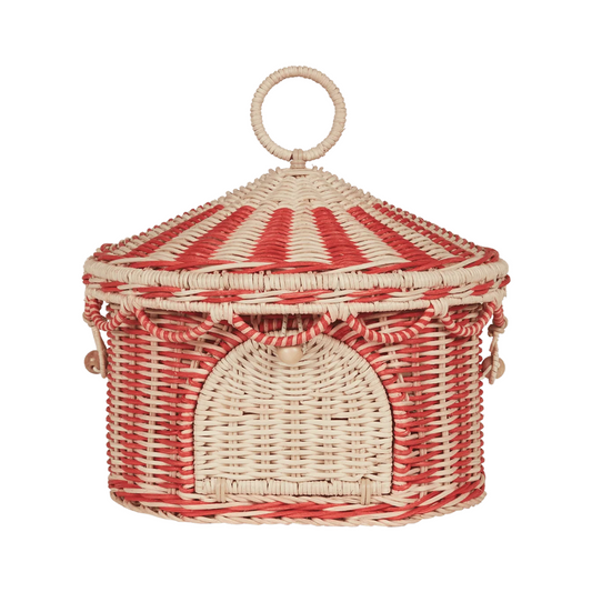 Olli Ella - Cricus Tent Toy Basket