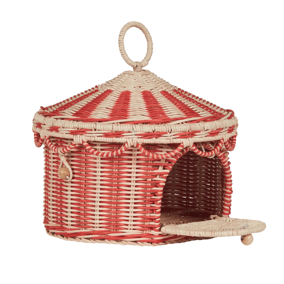 Olli Ella - Cricus Tent Toy Basket