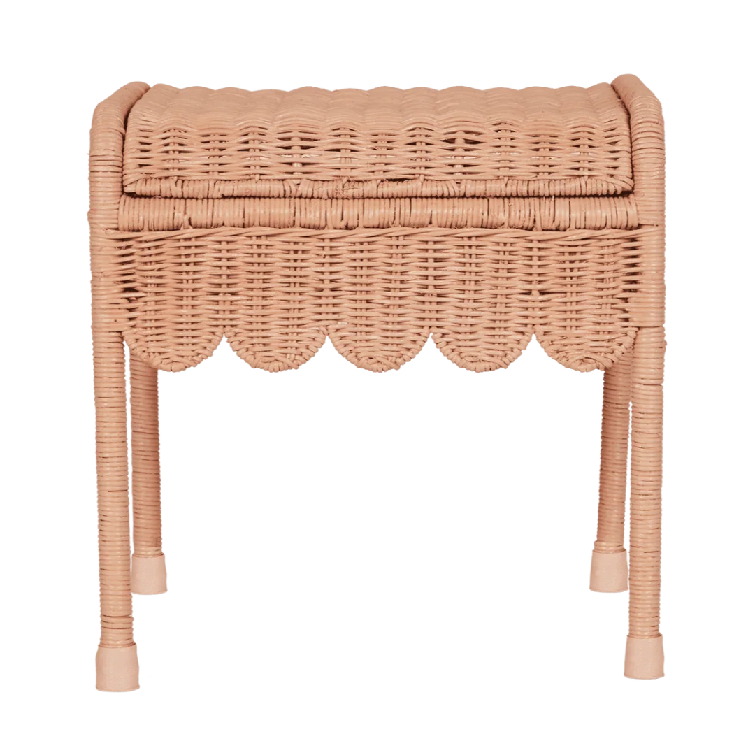 Olli Ella - Petal Storie Stool - Seashell Pink