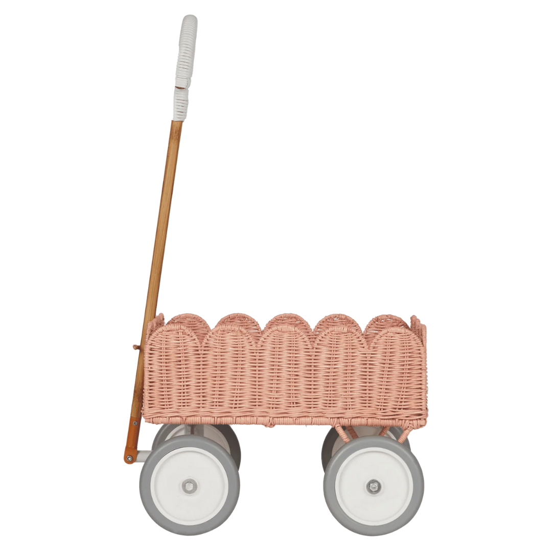 Olli Ella - Petal Wonder Wagon - Seashell Pink